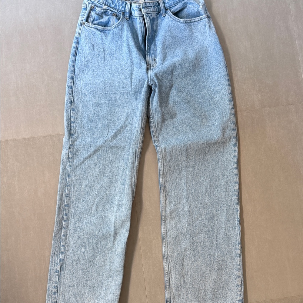 Abercrombie & Fitch Light Blue High Rise Jeans
